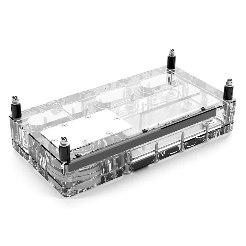 Reservoir Alphacool Core Distro Plate läbipaistev akrüül 125x240x68,8 mm