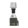 Termopudel THERMOS TH-170028 470 ml, vaakumisoleeritud roostevaba teras, sõjaväeroheline, 24 h kuum/külm