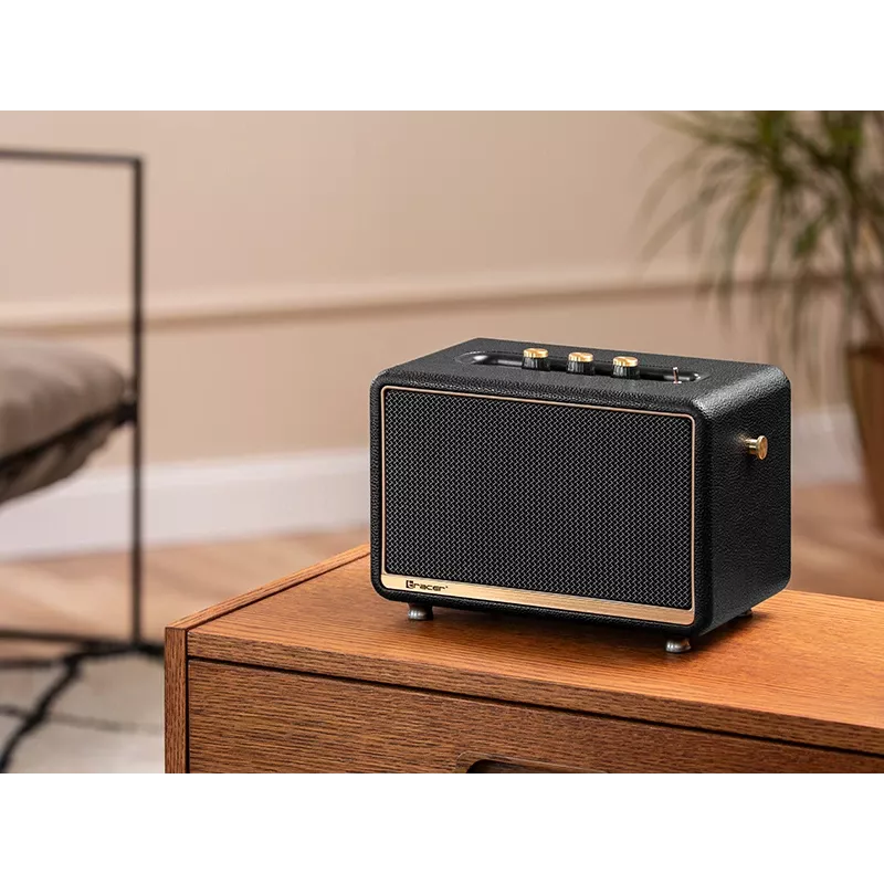 Stereo Portable Speaker Tracer M30 TWS BT Must, Gold