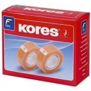 K50112 KORES KLEEPKILE (36) 36tk à 10mx12mm läbipaistev (K50112)