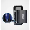 Laadija/akupank Li-Ion akudele 18650/20700/21700 Xtar PB2SL V2 must