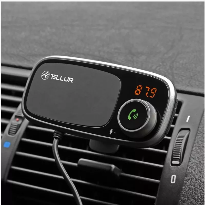 Magnetic Phone Holder Tellur FMT-B6 Must — Adjustable Angle, Ühilduv with Smartphones