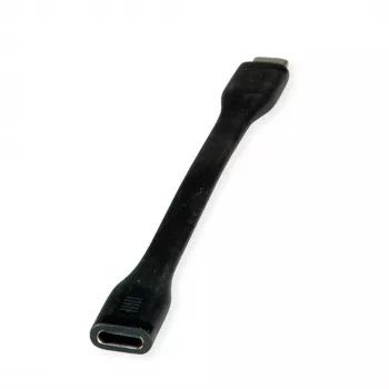 ROLINE kaabeladapter USB4 Gen3x2 40Gbit/C-C ST/BU Flat - kaabel - digitaalne/andmeside