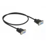 Jadakaabel DeLOCK 86614 Must 0,5 m RS-232