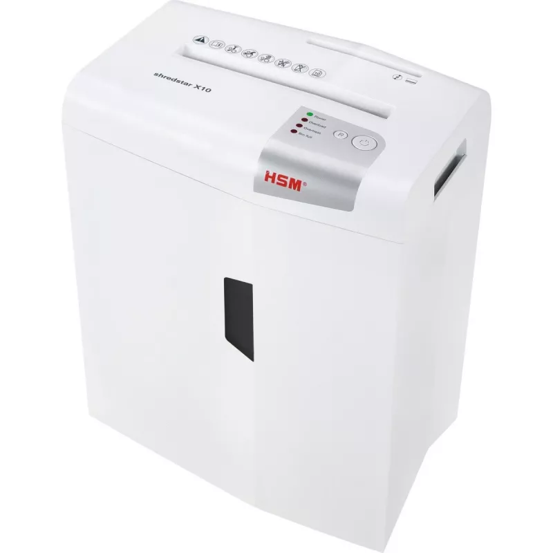 HSM shredstar X10 paberipurustaja, 4,5 x 30 mm + eraldi CD-lõikemehhanism