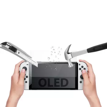 Subsonic Super Screen Protector karastatud klaas Nintendo Switch OLEDile