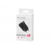 LCD seinlaadija USB pesa + USB-Cx2 PD 65W GAN must vattmeeter