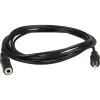 Wentronic Goobay 3,5 mm pistikupikenduskaabel, must, 3 m - 3,5 mm pistik (3-kontaktiline, stereo) > 3,5 mm pesa (3-kontaktiline, stereo) (50432)