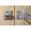 Kruvi FISCHER 670332 — metallist puidukruvi 40 mm, Ø 4,5 mm, keermepikkus 35 mm, 200 tk