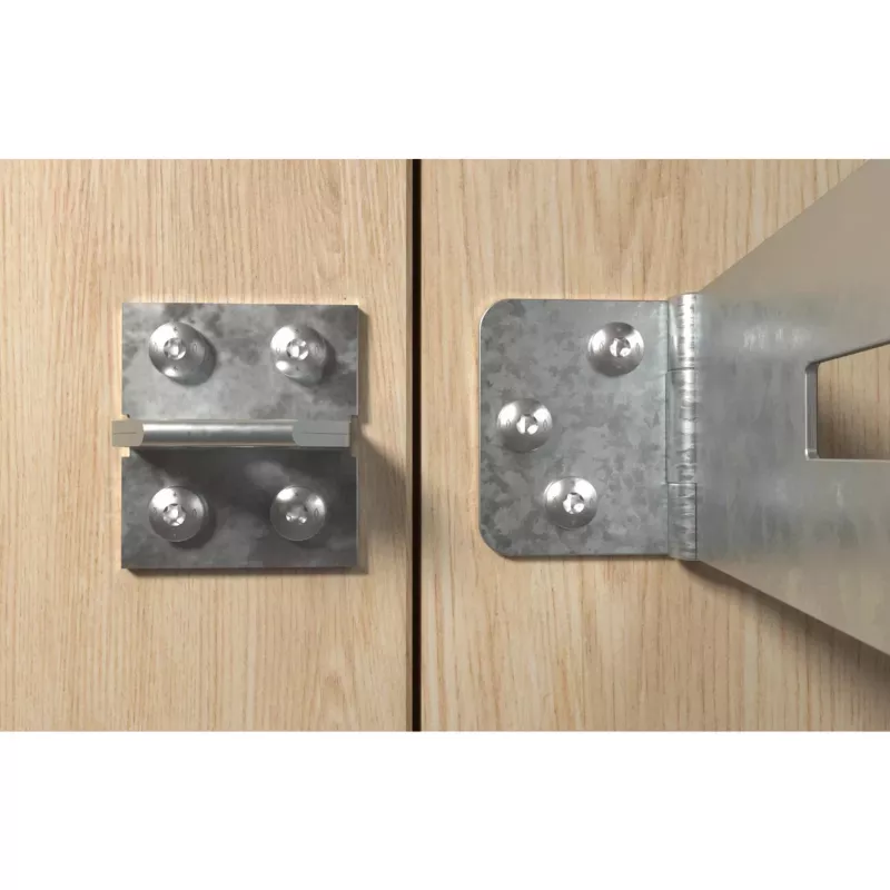 Kruvi FISCHER 670332 — metallist puidukruvi 40 mm, Ø 4,5 mm, keermepikkus 35 mm, 200 tk