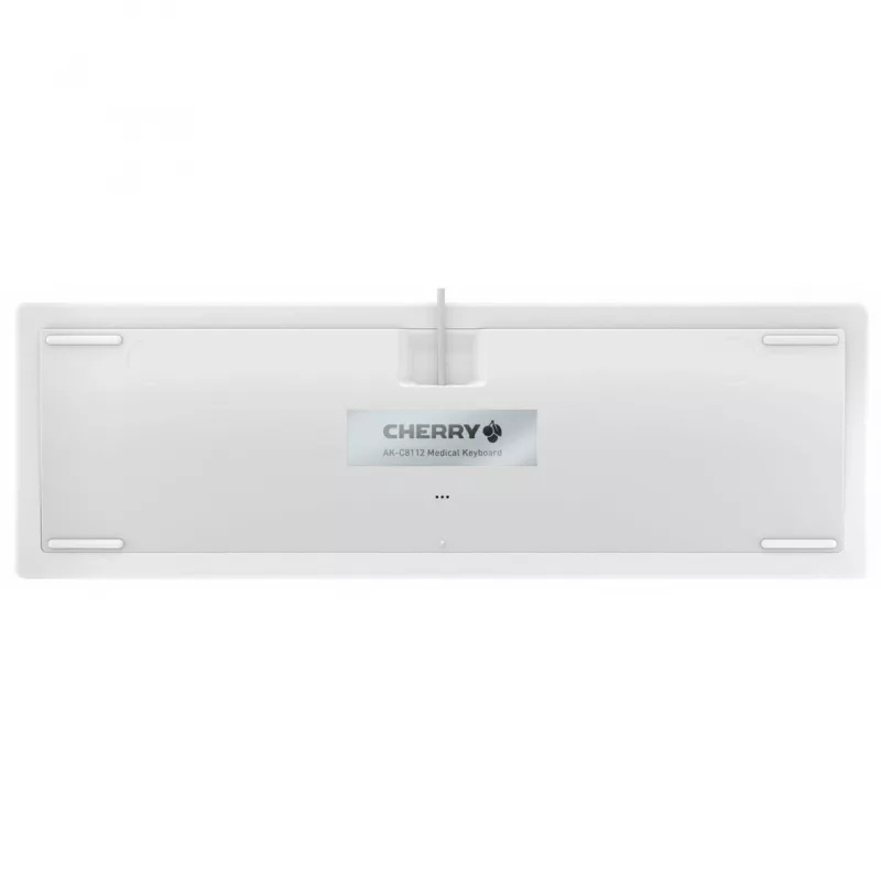 Contour Design Active Key Contour QuickClean meditsiiniline klaviatuur IP68 täissuuruses juhtmega valge DE C8112