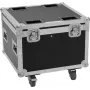 Flightcase Roadinger 4x TMH-S90/H90/B90 — vastupidav disain 4 seadmele