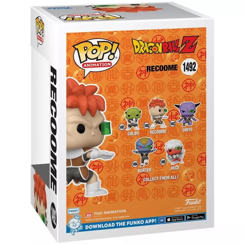 Funko Pop kujuke Dragon Ball Z Recoome (143277)