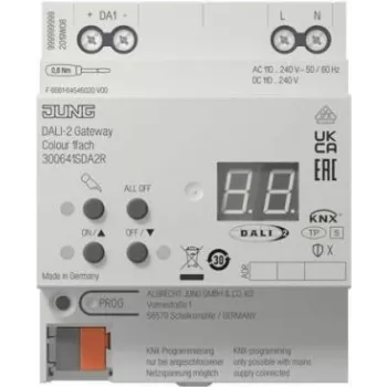 DALI-võrgulüüs KNX 1‑gang Colour, jung 300641SDA2R