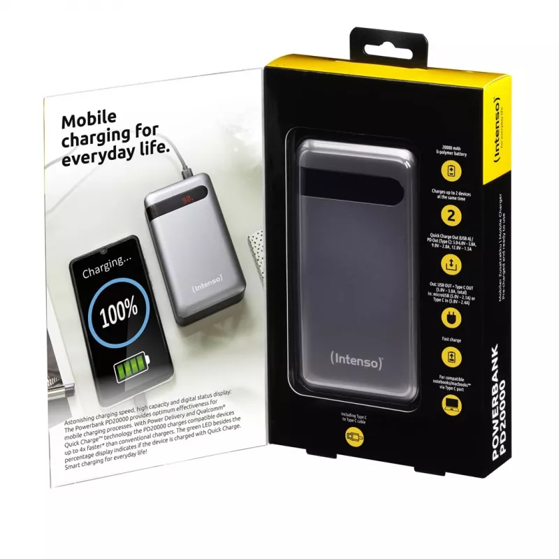 Kaasaskantav aku Intenso PD20000 20000 mAh
