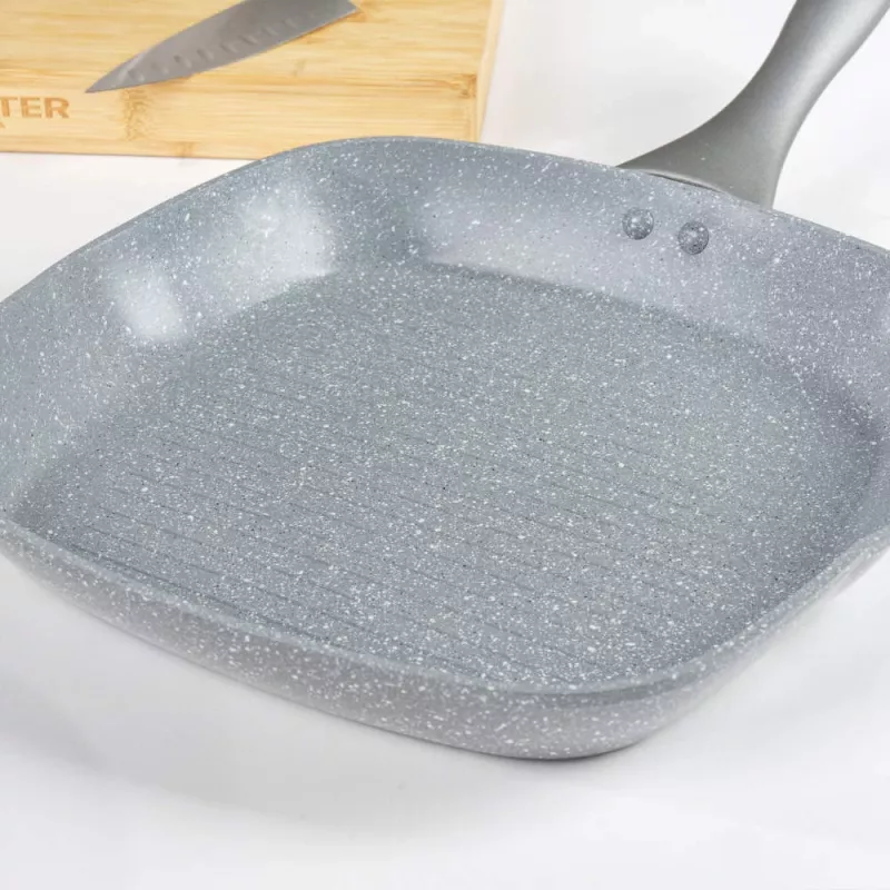 Grillpann Salter 28 cm mittenakkuva marmorkattega
