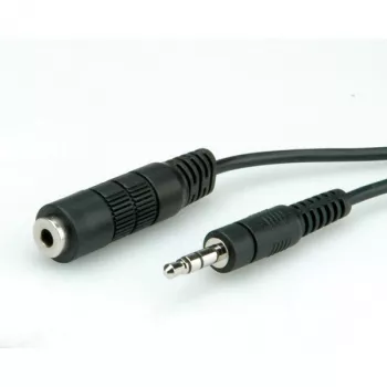 3,5 mm pikenduskaabel ROLINE 11.09.4355 5 m must