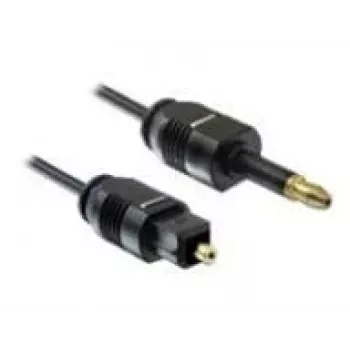 Toslink audio kaabel DeLOCK 82876 2m Mini-TOSLINK Must