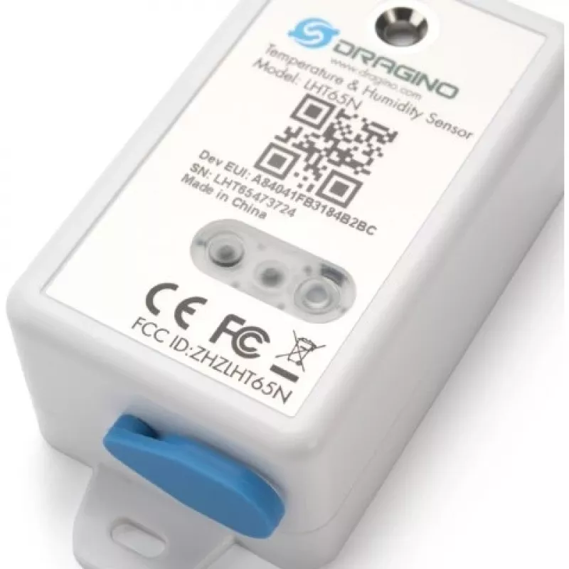 DRAGINO LoRaWAN temperatuuri- ja niiskusandur LHT65S-EU868-E3 — LoRaWAN EU868 keskkonnaandur