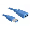 USB-kaabel DeLOCK USB 3.0-A M/F - 2m