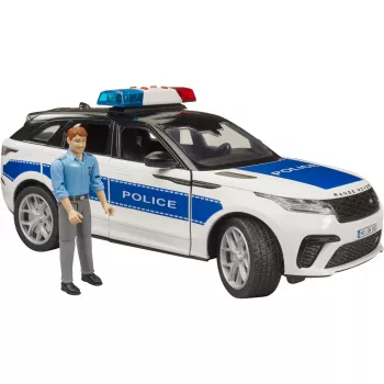 Sõiduk Range Rover Velar Police koos figuuriga