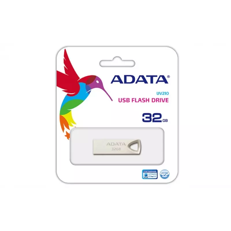 ADATA AUV210-32G-RGD USB-mälupulk 32 GB USB Type-A 2.0 Beež