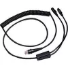 Honeywell - Tastaturweiche / Võrgukaabel - RJ-45 (M) - PS/2, 6-kontaktiline, Toiteallikas - 3,0 m - poolil - Must (CBL-720-300-C00)
