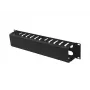 Rack-mount 19 inch 2U kaabel Organizer LANBERG AK-1705-B, must