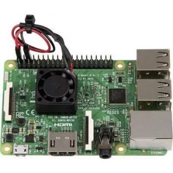 Joy-it Raspberry Pi® jahutuskomplekt rb-heatsink2 Banana Pi, Cubieboard, pcDuino, Arduino, Raspberry Pi®, Raspberry Pi® 3 B, Rasp (rb-heatsink2)