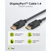 DisplayPort-kaabel Goobay 74777 1 m Must G-Sync FreeSync