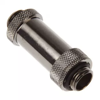 Bitspower Aqua-Pipe II (41-69 mm) AGB-dele - G1/4 tolli, läikiv must