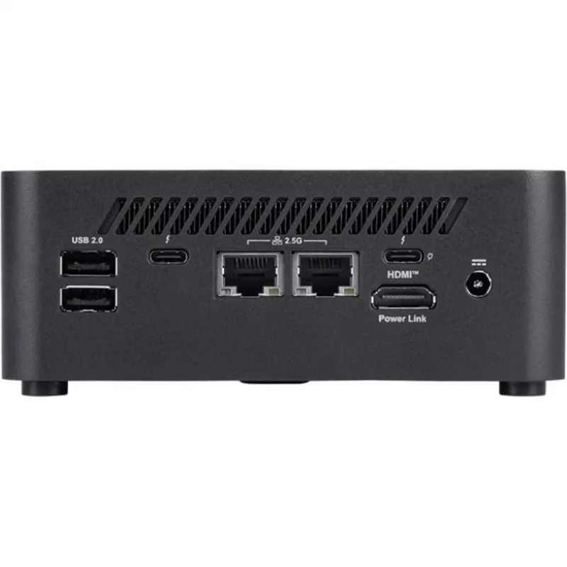 Mini-PC MSI Cubi NUC AI+ i7-258V, 32 GB muutmälu, 1 TB SSD, Windows 11 Home, must