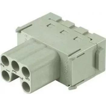 Harting Han 5 Mod bu-ES 16A tööstuslik ristkülikukujuline pistik, mudel 09 14 005 2716