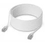 Networking kaabel Ubiquiti UACC-Cable-Patch-EL-C6A-15M-W RJ-45 Cat6a 15m Läbipaistev Valge