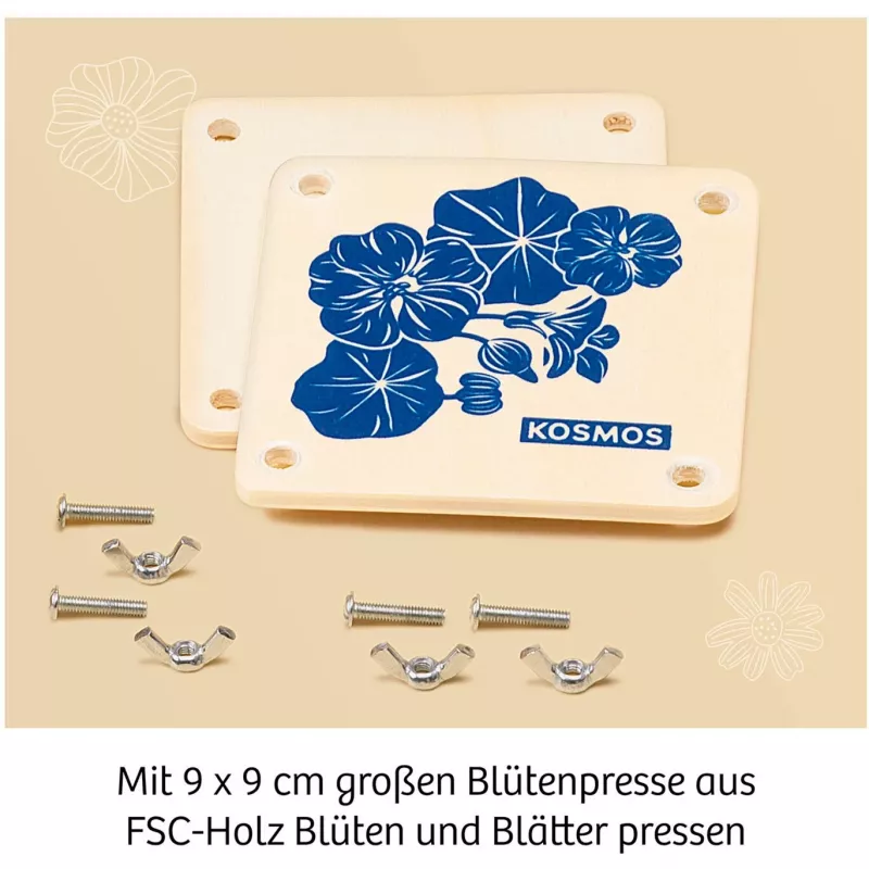 Kosmos lillepressi eksperimendikomplekt