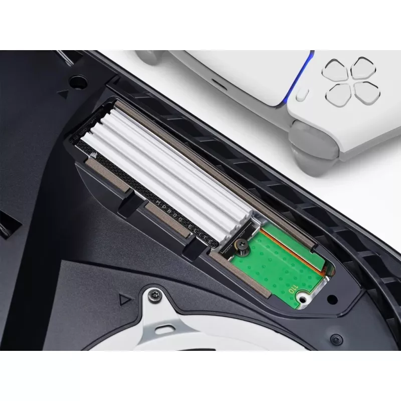 Corsair MP600 ELITE CSSD-F2000GBMP600ECS 2 TB M.2 2280 PCIe 4.0 x4 NVMe SSD-ketas, 3D TLC, PS5 jaoks