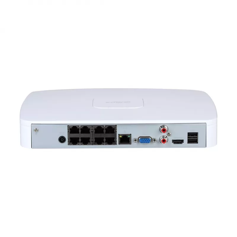 Dahua Technology WizSense NVR4108-8P-EI võrgusalvesti 1U Valge