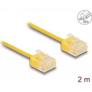 Võrgukaabel DeLOCK RJ45 Cat.6 UTP 2m Kollane
