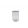 Vaakumtoidunõude komplekt Solis 92278 — kuusnurkne 700 ml, 1,4 l, 2 l, valge/läbipaistev, sobib külmikusse ja sügavkülmikusse