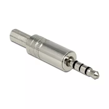 Juhtmepistik DeLOCK 65546 3,5 mm hõbedane