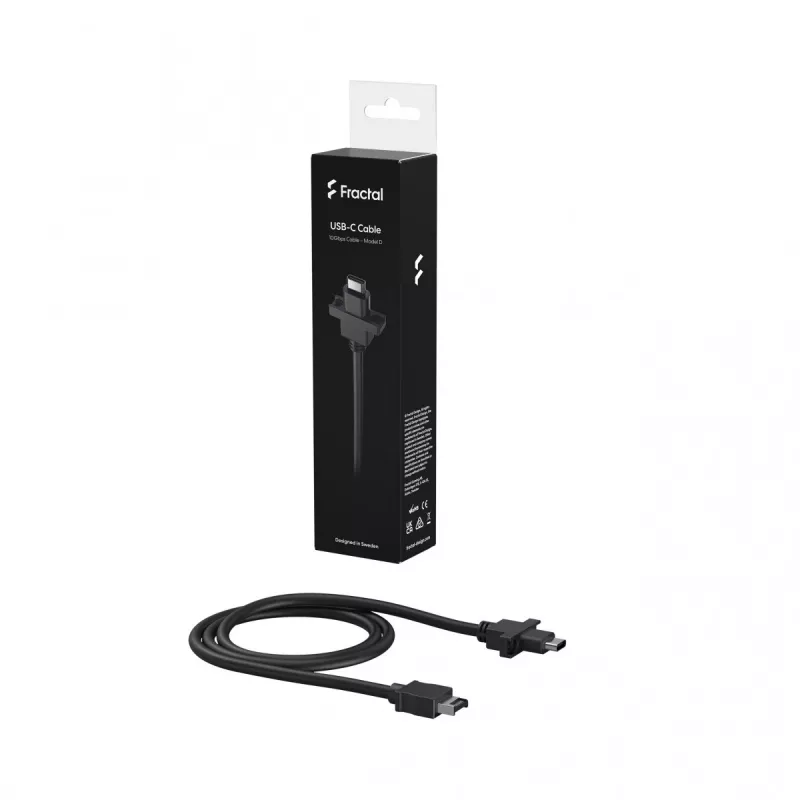 Fractal Design Pop Accessory USB-C 10Gbps kaabel – mudel D