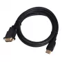 TB HDMI-DVI-kaabel 1,8 M. gold-braided, DVI 24 + 1
