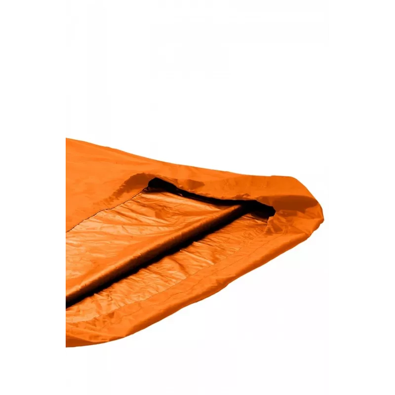 ORTOVOX Bivy Single täiskasvanutele mõeldud ristkülikukujuline magamiskott polüuretaanist, sinine, oranž