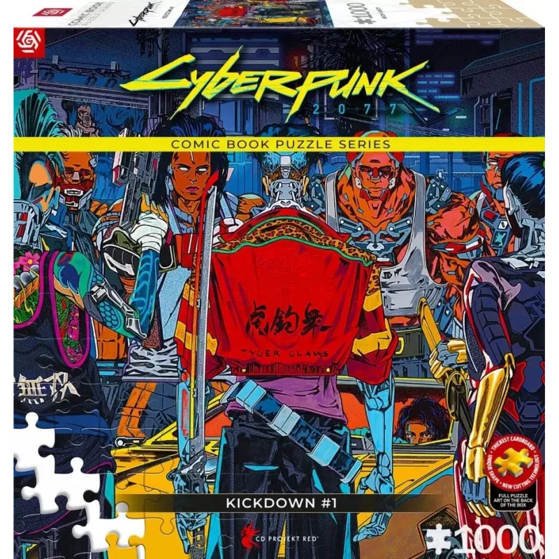 Good Loot Comic Book Puzzle: Cyberpunk 2077 Kickdown, 1000 tk