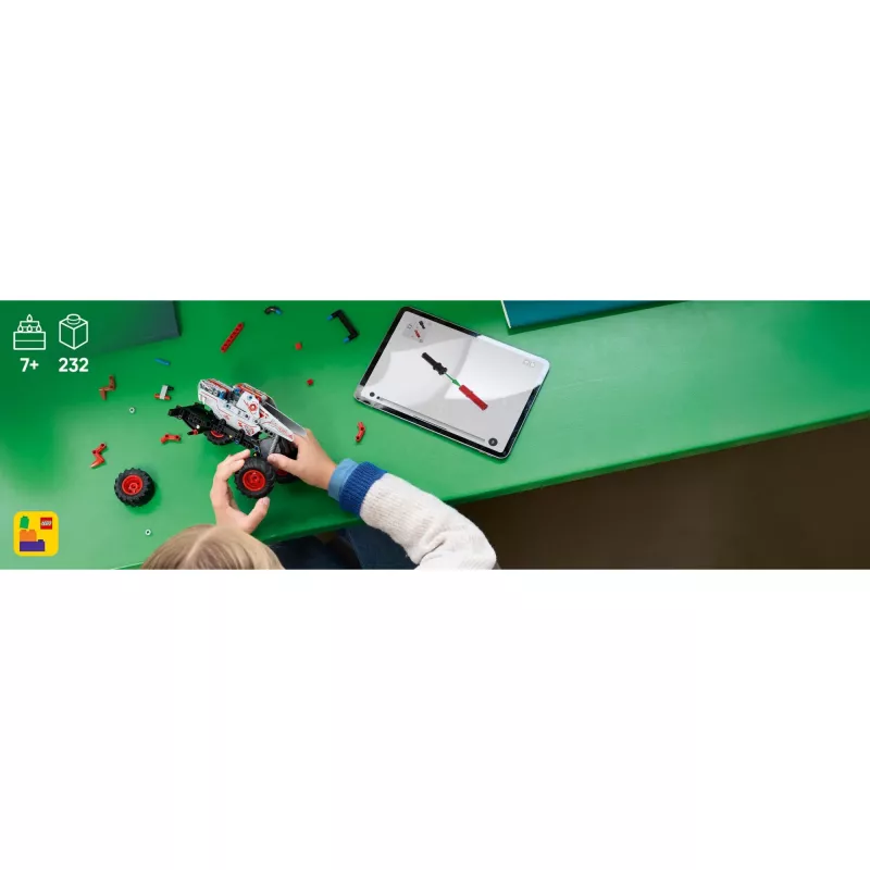 LEGO TECHNIC 42200 Monster Jam™ ThunderROARus™ tagasitõmbega veoga