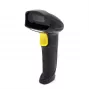 Juhtmeta vöötkoodiskänner QOLTEC 50856 — 1D ja 2D juhtmeta pihuskänner, USB-liides, ABS-korpus, 170×62×100 mm, 203 g