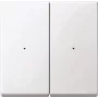 Merten Abdeckung Dimmer System M, 1-M, M-Smart, M-Plan, M-Creativ Polarweiß glänzend MEG5220-0319 (MEG5220-0319)