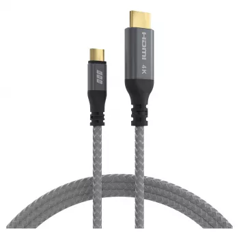 EFB Elektronik USB-C to HDMI kaabel 4K30Hz hall - kaabel - digitaalne/andmeside (USB-HDMI-00001)