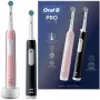 Elektriline hambahari Oral-B Pro 1 Duo — must/roosa, 2 puhastusrežiimi