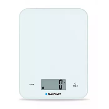 Köögikaal BLAUPUNKT FKS401 — valge, max 10 kg, 1 g täpsus, puutekontroll